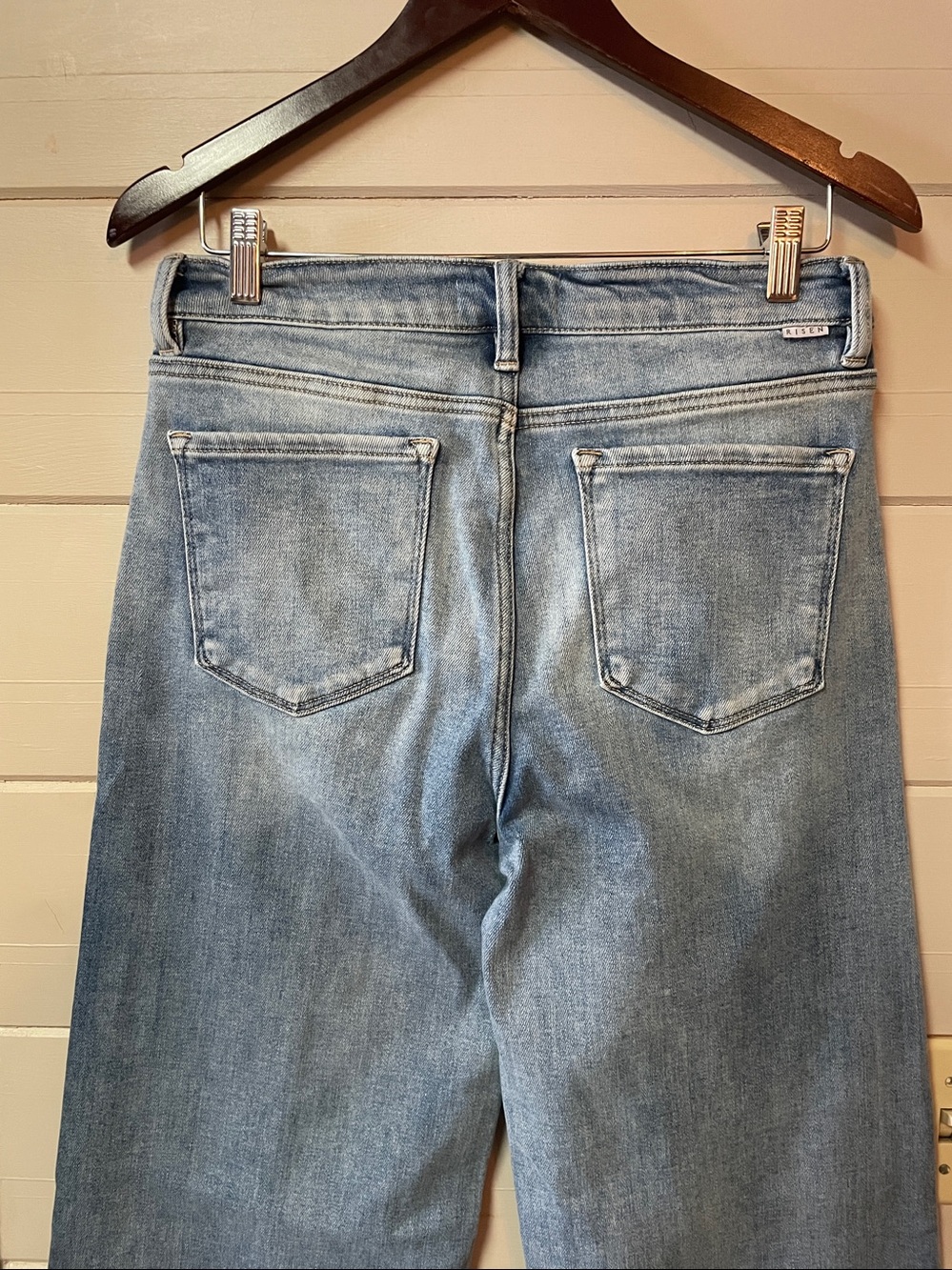 Risen Jeans Women's Flare Front Pocket Jeans Size 31. - Picture 7 of 13